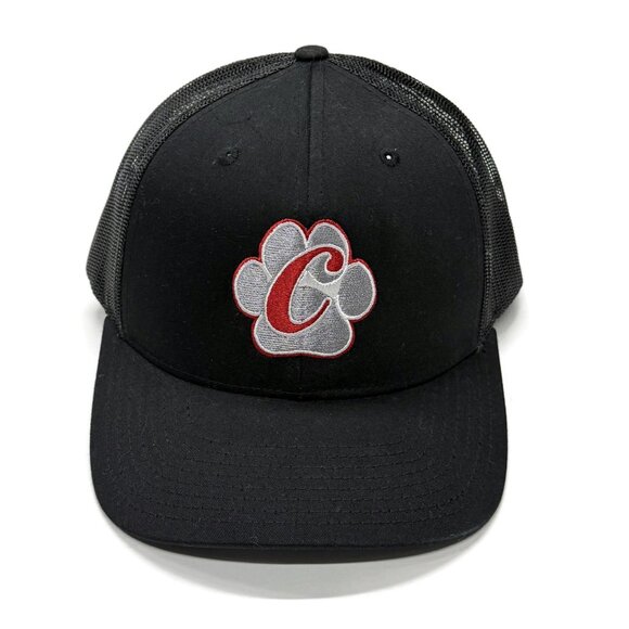 Richardson Black Snapback Hat Cap Mesh Back Covington Elementary Cincinnati - Picture 1 of 8